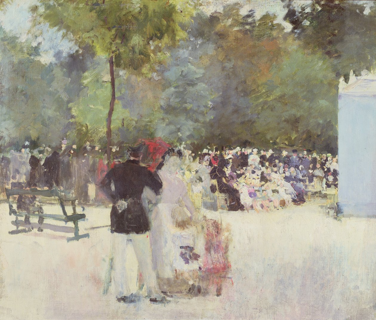 مسرح Guignol في Jardin des Tuileries ، 1883 بواسطة إميل أنطوان جويلير