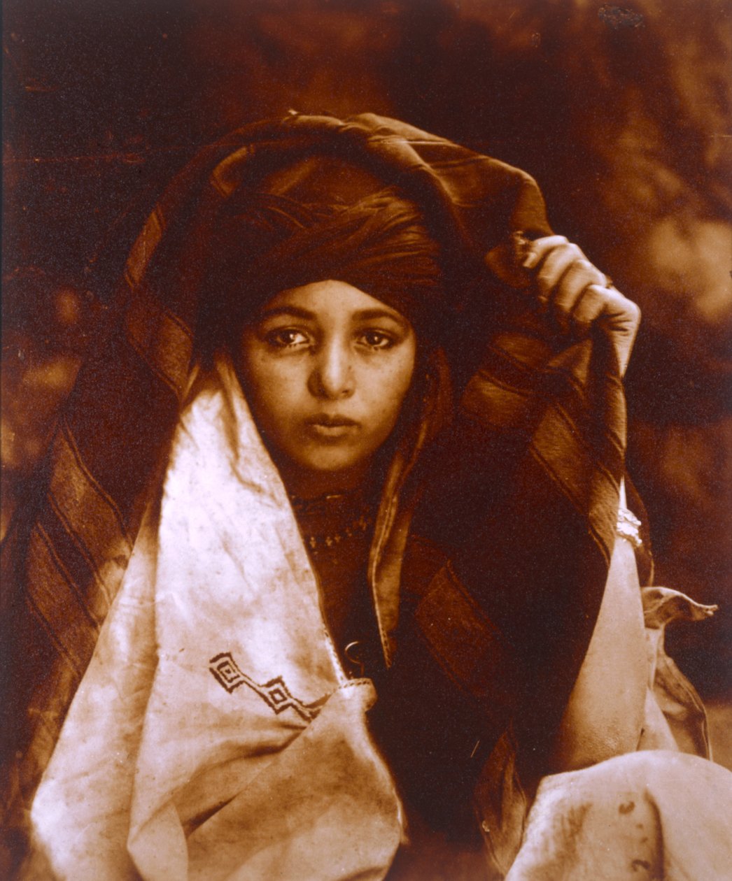 امرأة من قبائل القبائل ، 1890 (طبعة زخرفية) بواسطة إميل فريشون