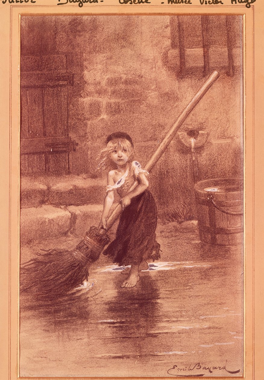 Cosette, illustration from 