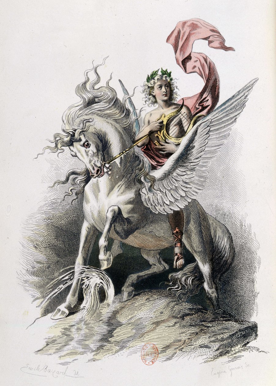 الفن الشعري في الأعمال الفنية لنيكولاس بويلو. إيضاح إي بايارد. باريس 1873 ، ناشرو لابلاس سانشيز وسي (نقش) بواسطة إميل أنطوان بايارد