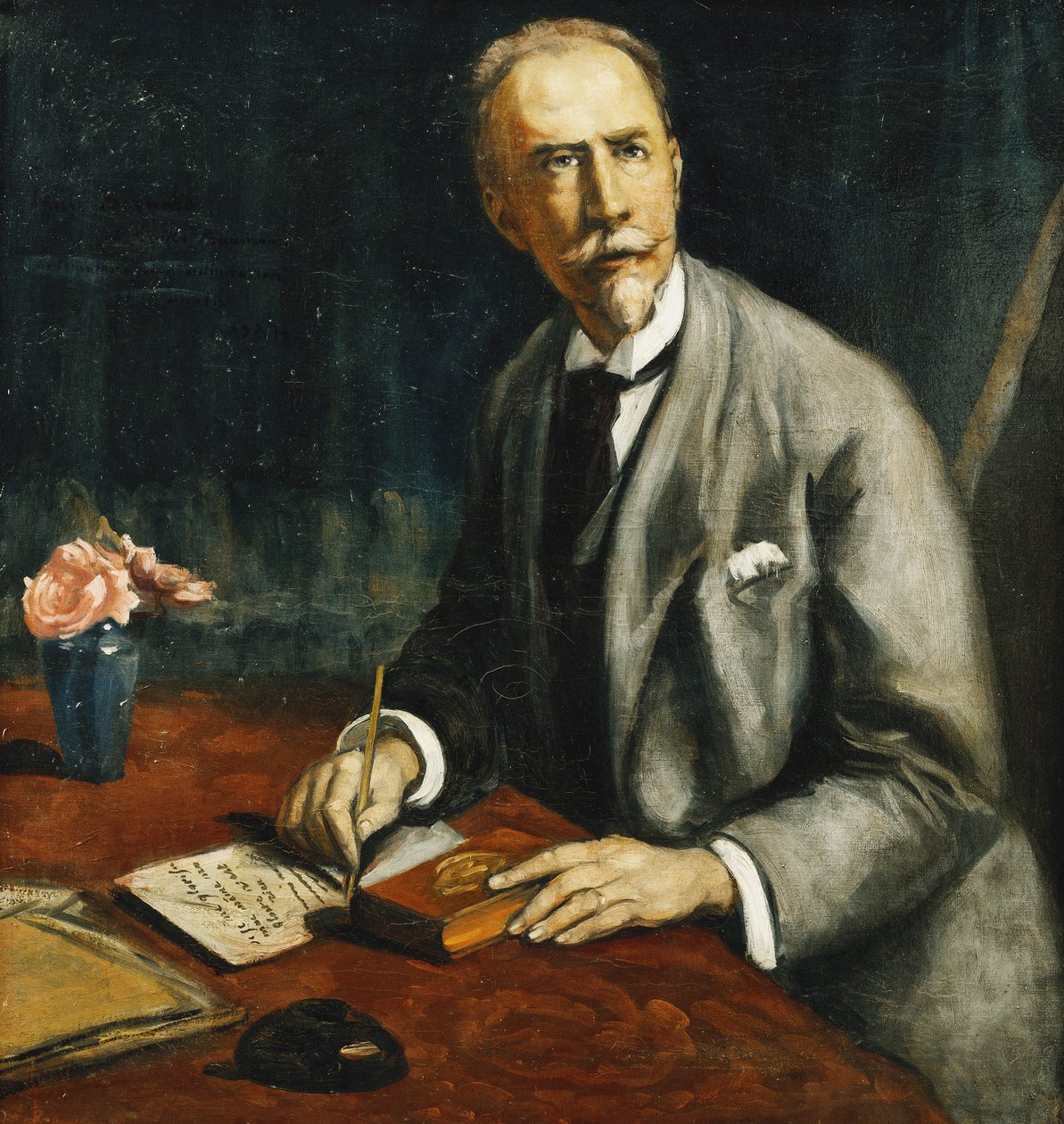 صورة لإميل بومان ؛ بورتريه د "إميل بومان ، 1927 بواسطة اميل برنارد