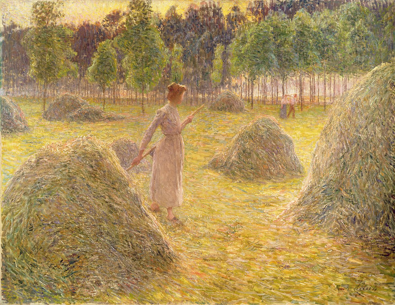 The Gleaners ، منتصف 1890s بواسطة اميل كلوز