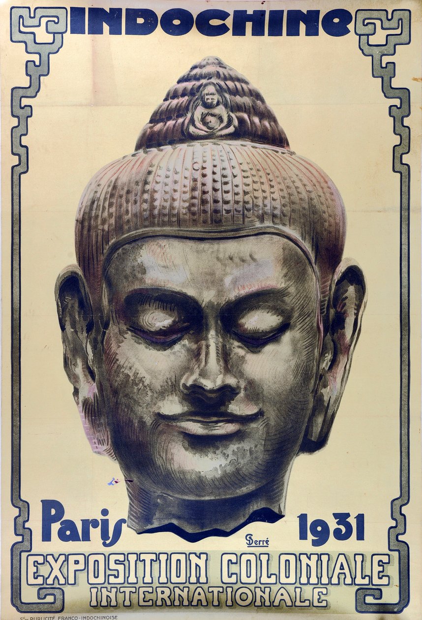 1931 معرض باريس للاستعمار الاستعمارى معرض كولونيال انترناشيونال ، 1930-1931. بواسطة إميل ديري