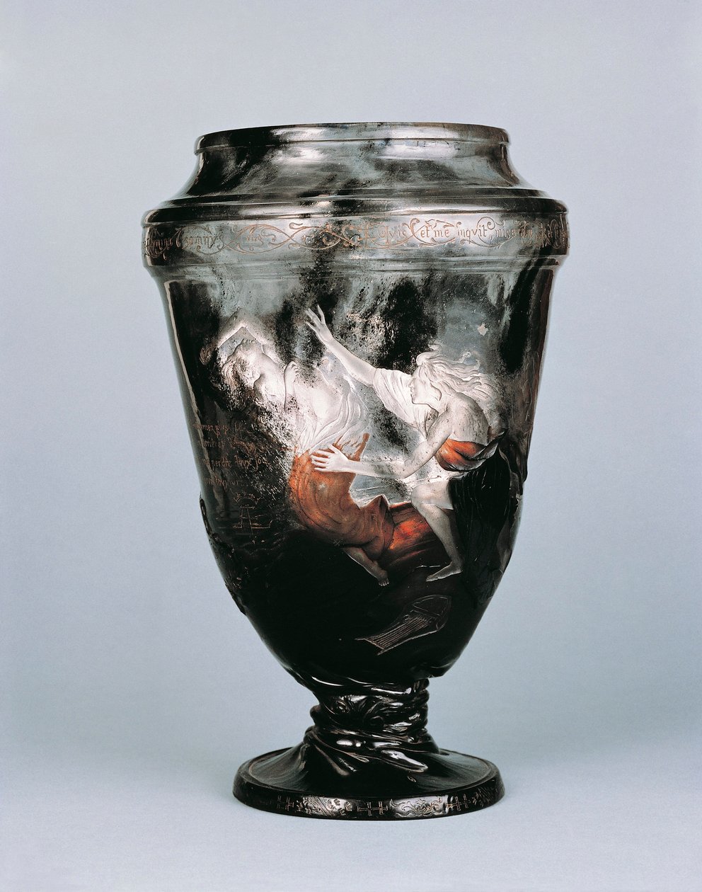 Orpheus in Underworld, vase by Emile Galle (1846-1904) بواسطة اميل جالي