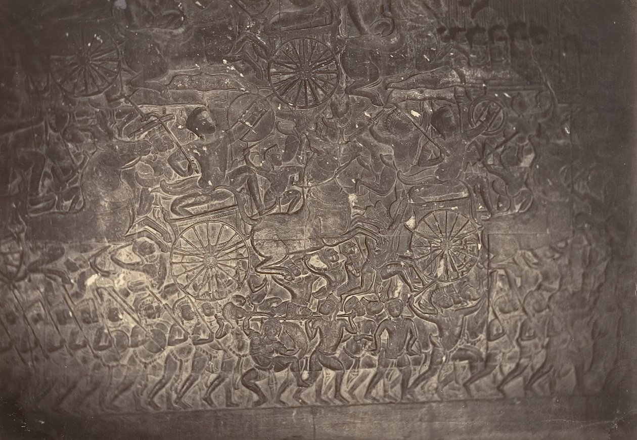 نقش بارز من المعرض الكبير للمعبد ، 1866. بواسطة إميل جسيل