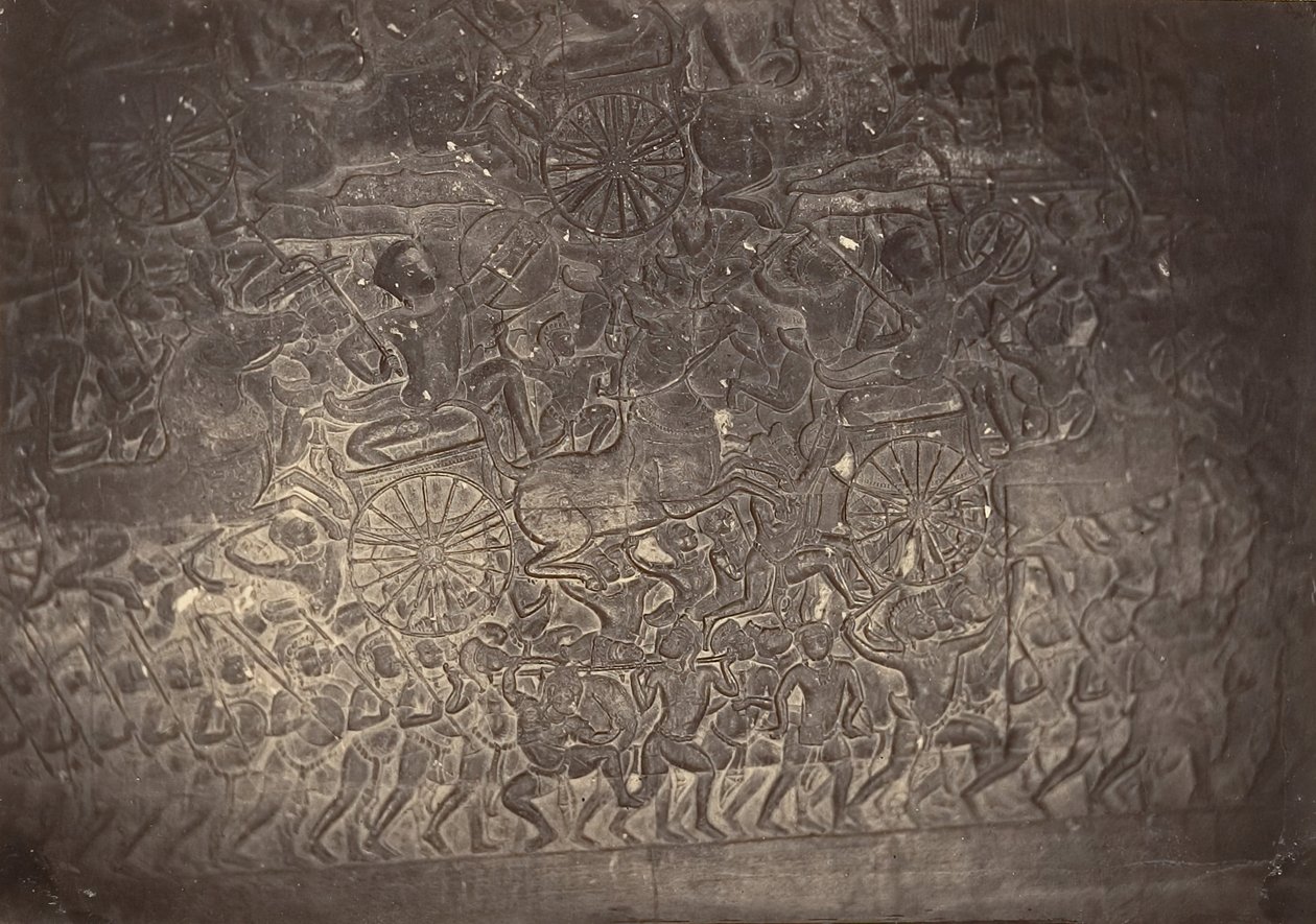 نقش بارز في المعرض الكبير للمعبد ، 1866. بواسطة إميل جسيل