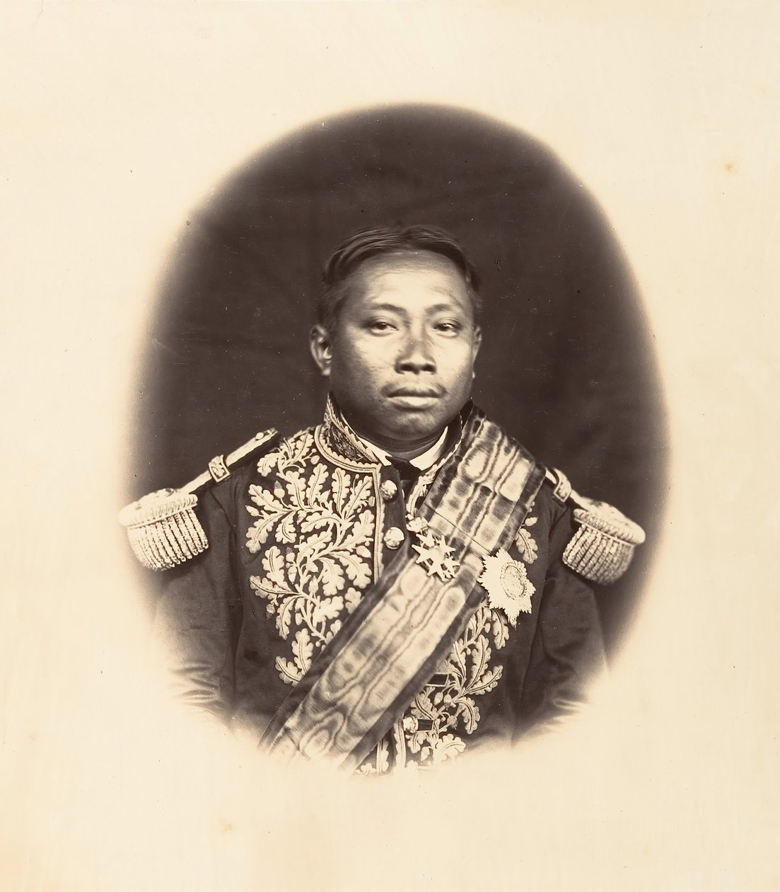 SM Norodon، Roi du Cambodge، 1866. بواسطة إميل جسيل