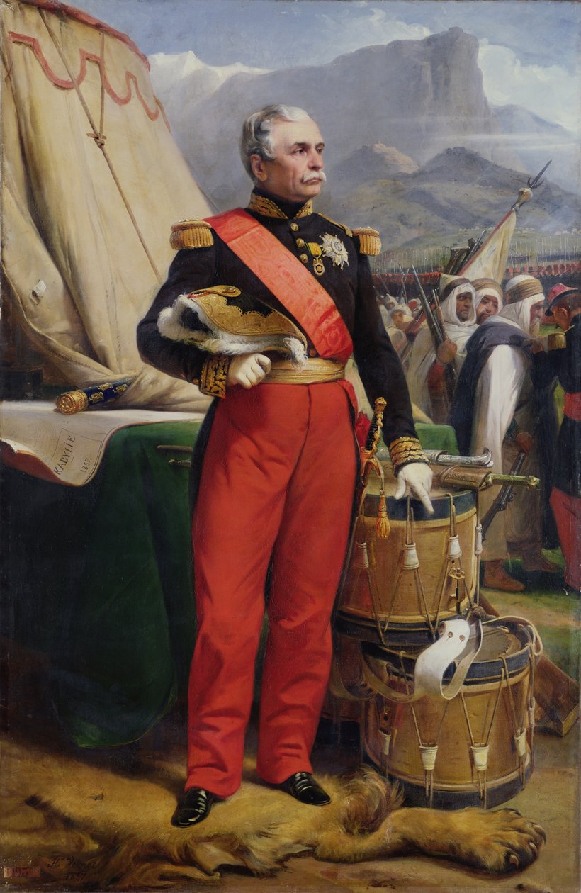 الكونت جاك لويس سيزار ألكسندر دي راندون (1795-1871) مارشال فرنسا 1857 بواسطة إميل جان هوراس فيرنيه
