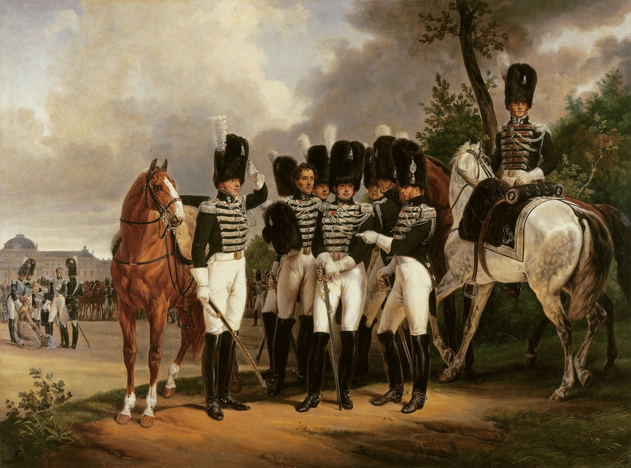 صورة للجنرال ماركيز دي تالهوت روي ، 1818-1919 بواسطة إميل جان هوراس فيرنيه