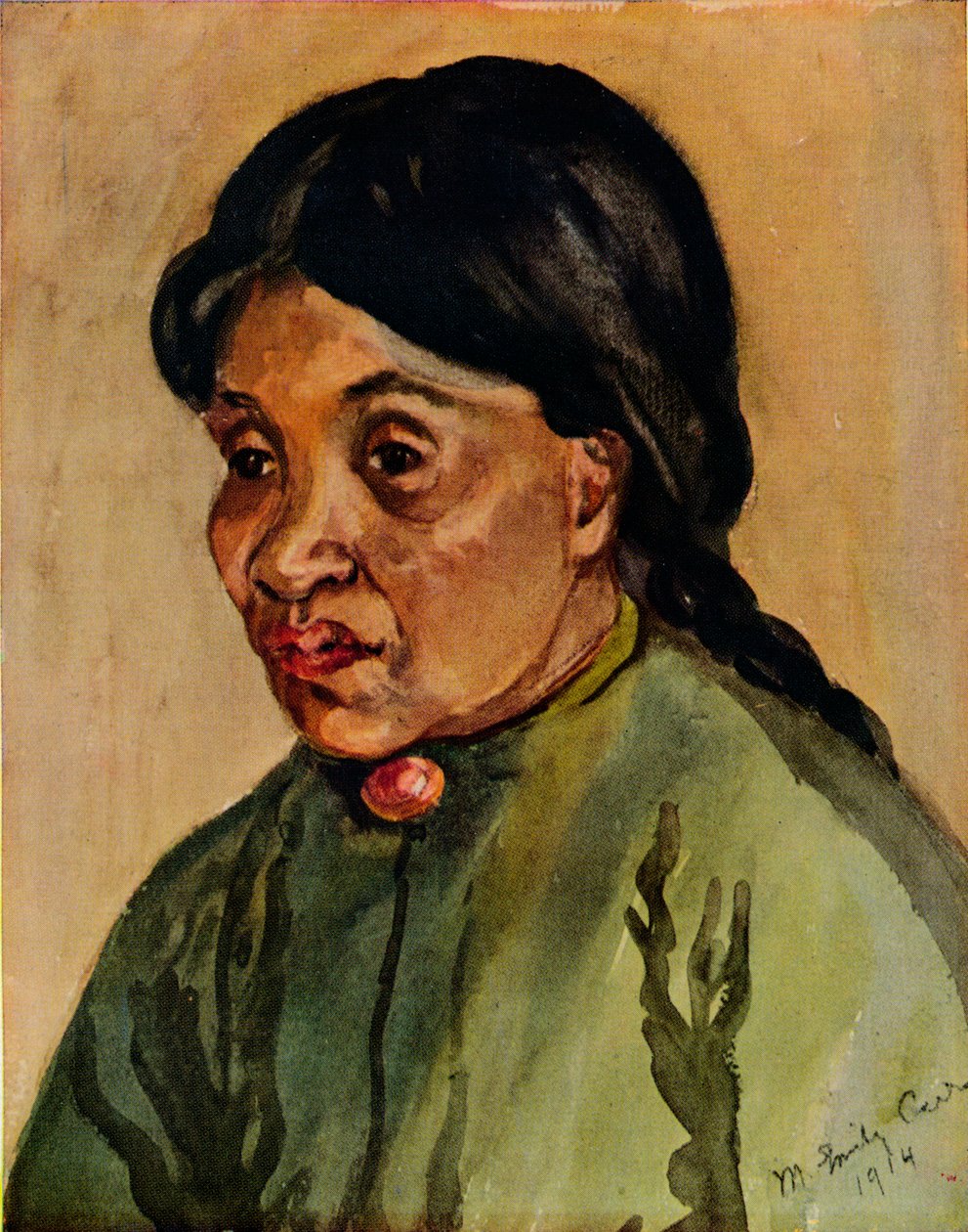 رسم توضيحي من كلي ويك ، 1914 بواسطة إميلي كار