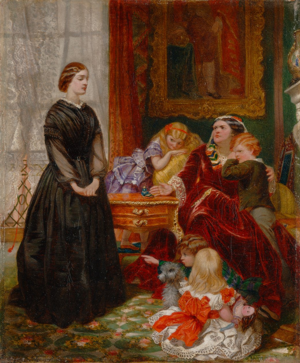 الحاكم [1860 ، الأكاديمية الملكية للفنون ، لندن ، كتالوج المعرض] بواسطة إميلي ماري أوزبورن