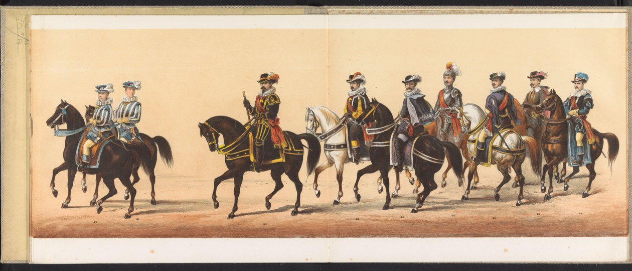 موكب في هارلم ، 1872 (اللوحة 6) موكب أقيم في هارلم ، الأول من أبريل 1872. (عنوان السلسلة على الكائن) بواسطة إمريك وبينجر