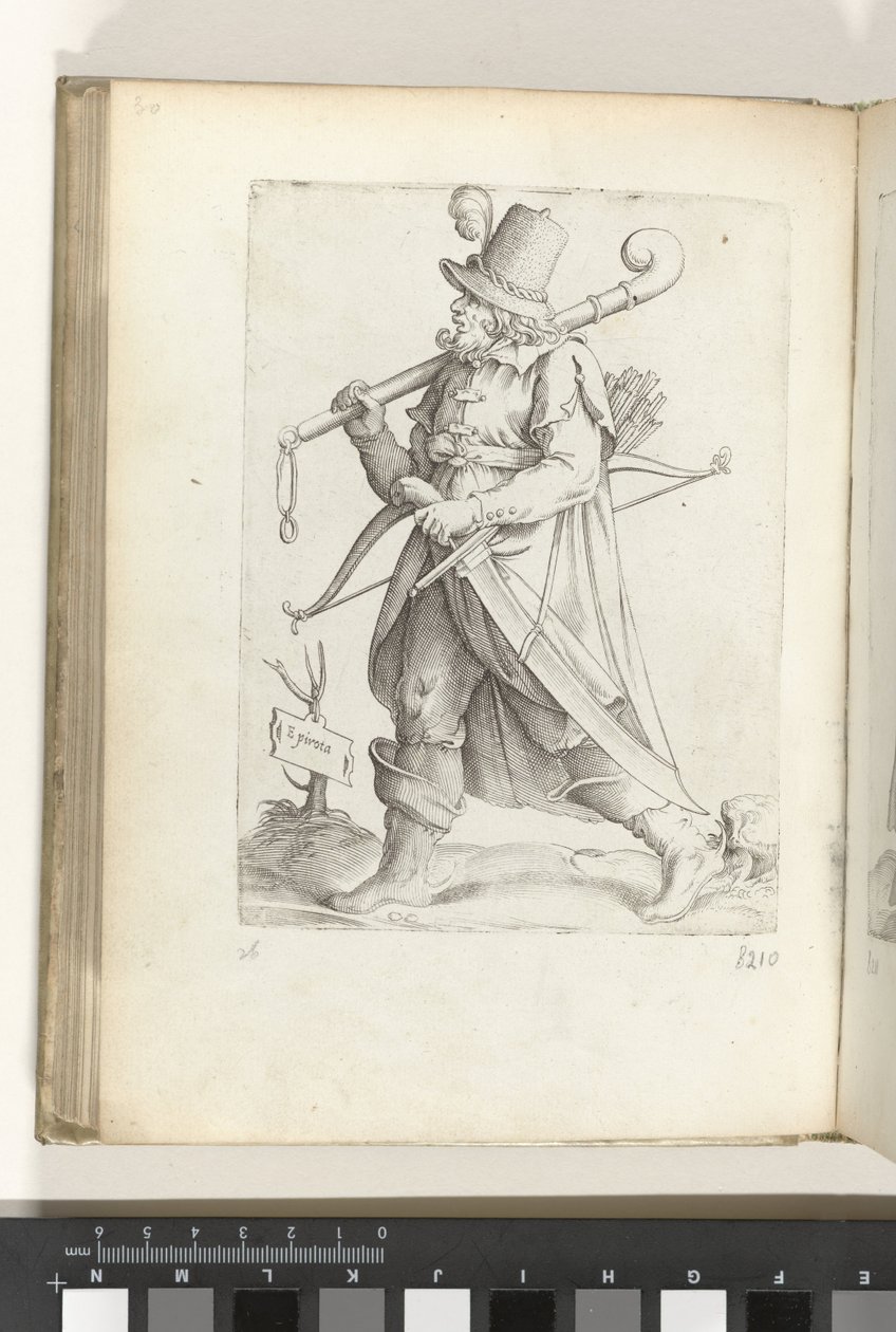 Epirota (العنوان على الكائن) Man uit de Pyreneeën Habitus من مختلف الدول في عصرنا (عنوان السلسلة) بواسطة Enea Vico