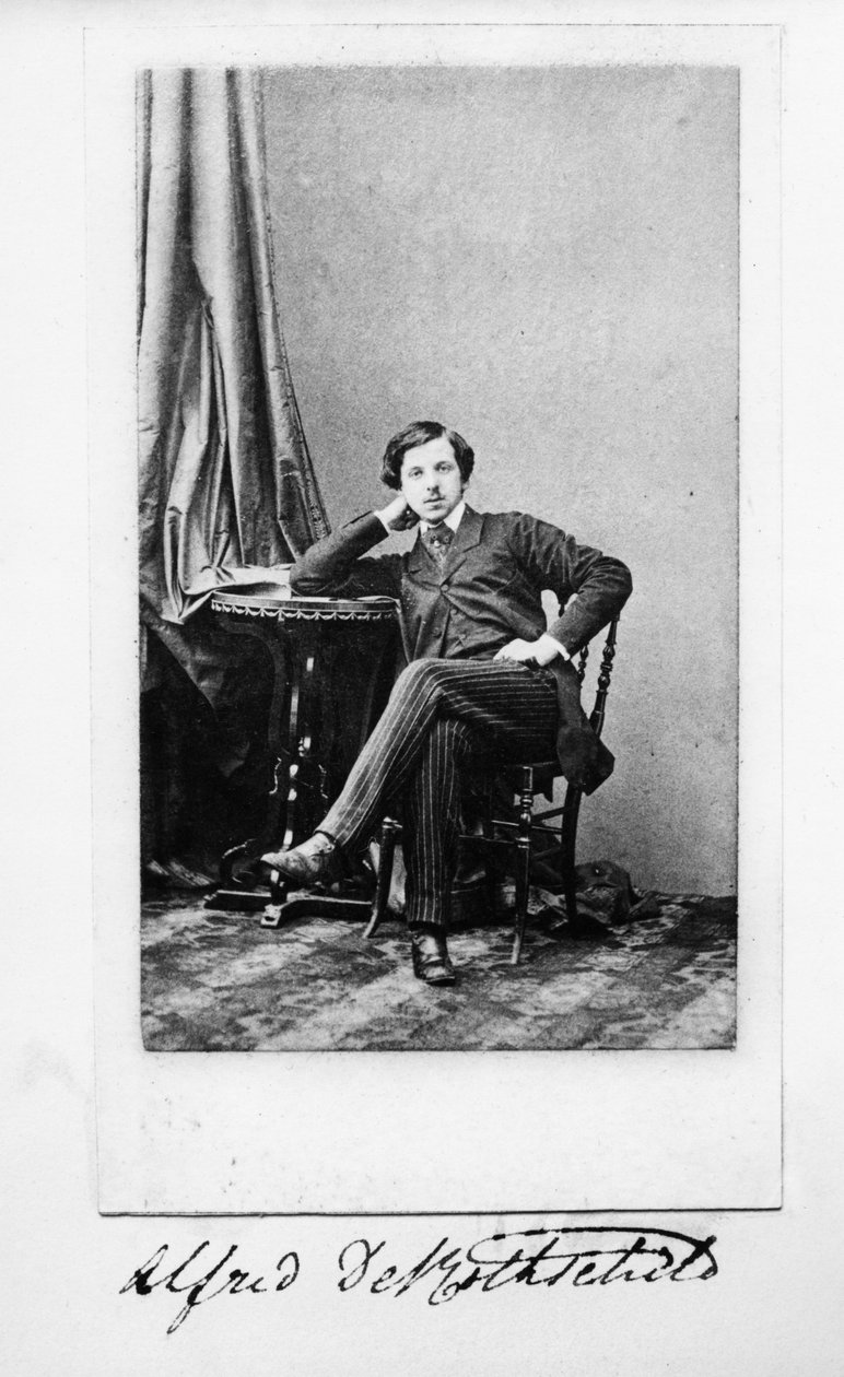 ألفريد دي روتشيلد ، c.1860s بواسطة مصور انجليزى