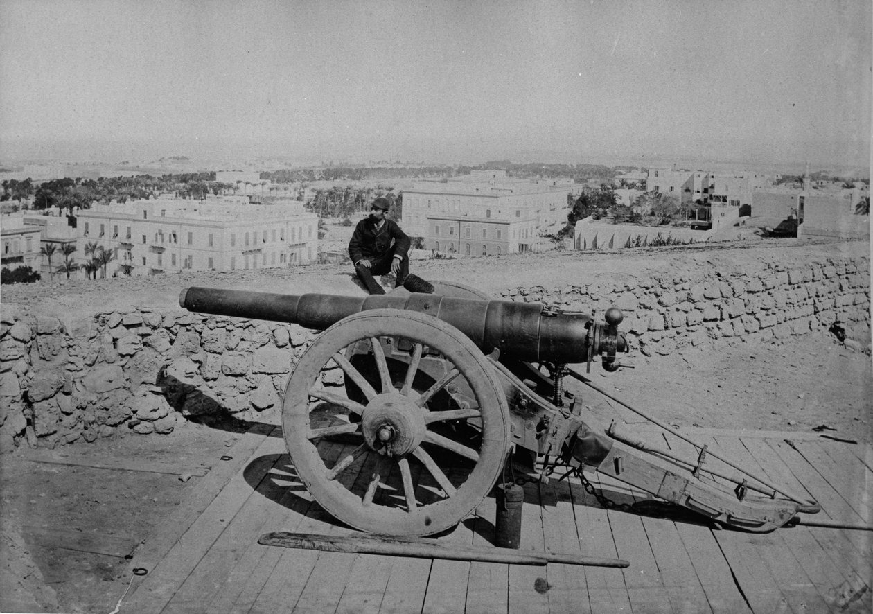 المدفعية ، 1880-83 بواسطة مصور انجليزى