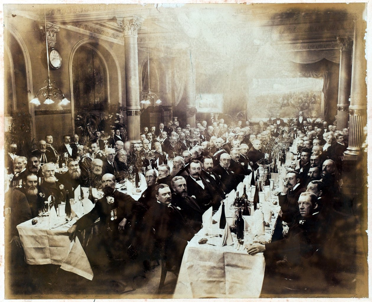 عشاء بالاكلافا ريونيون ، 1902 بواسطة مصور انجليزى