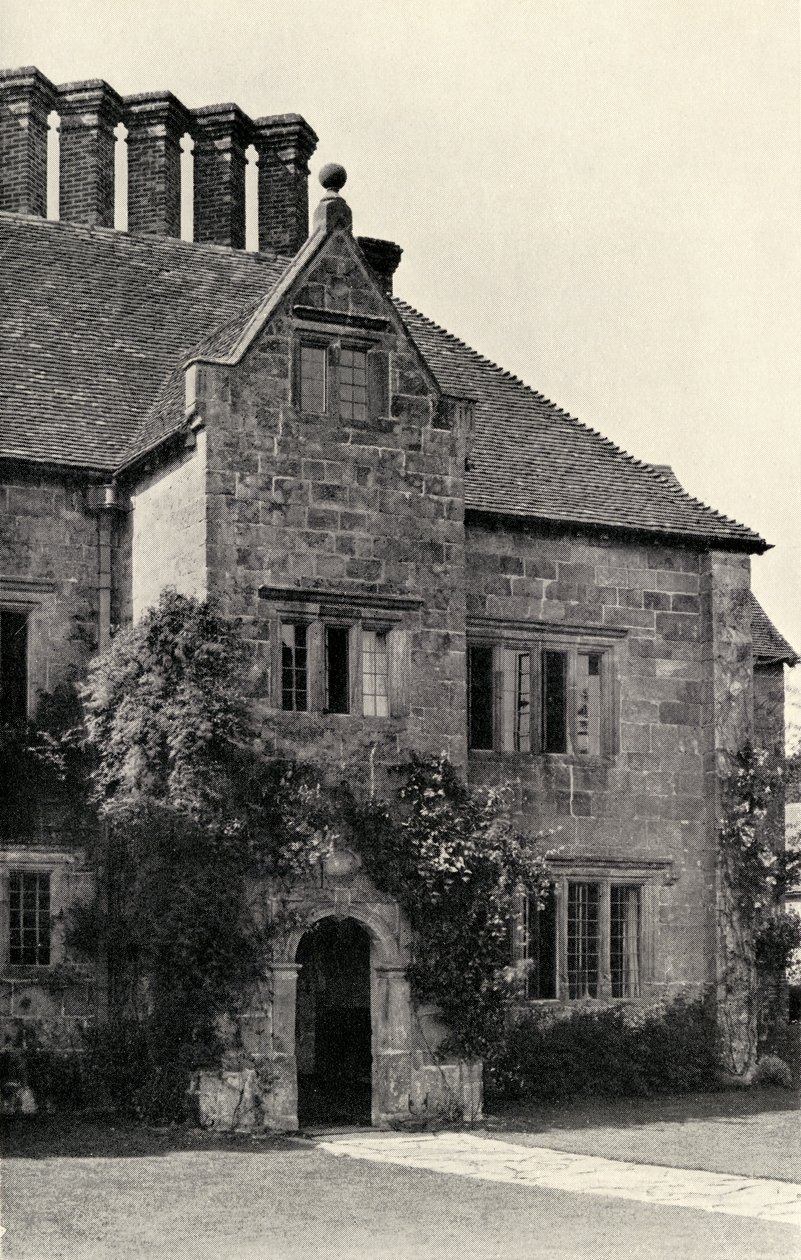Batemans Burwash ، Sussex ، منزل Rudyard Kipling ، من شيء من نفسي ، نشر في عام 1937 بواسطة مصور انجليزى