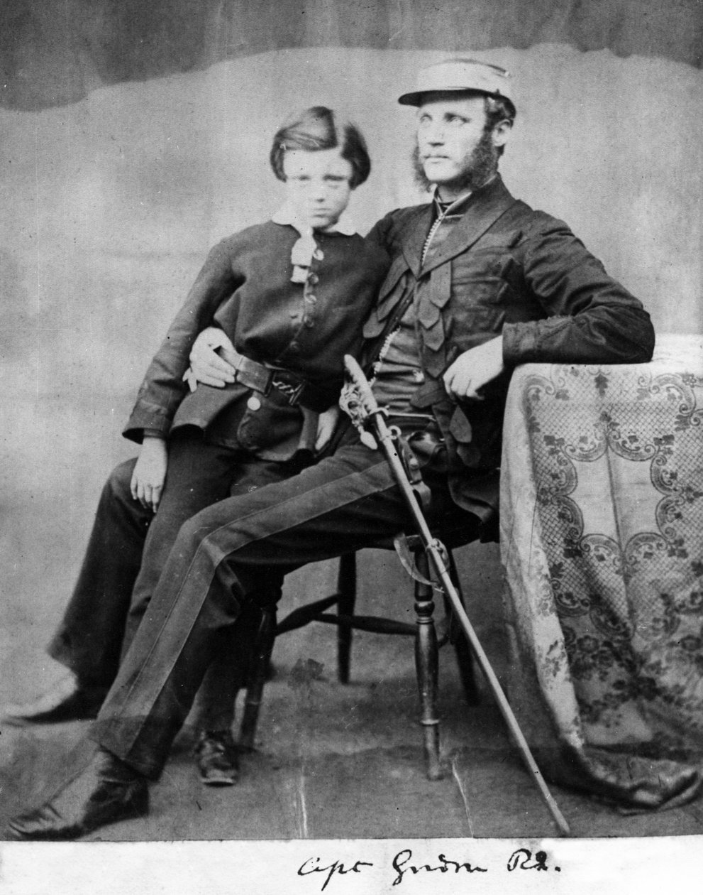 كابتن جوردون ري ، 1855 بواسطة مصور انجليزى
