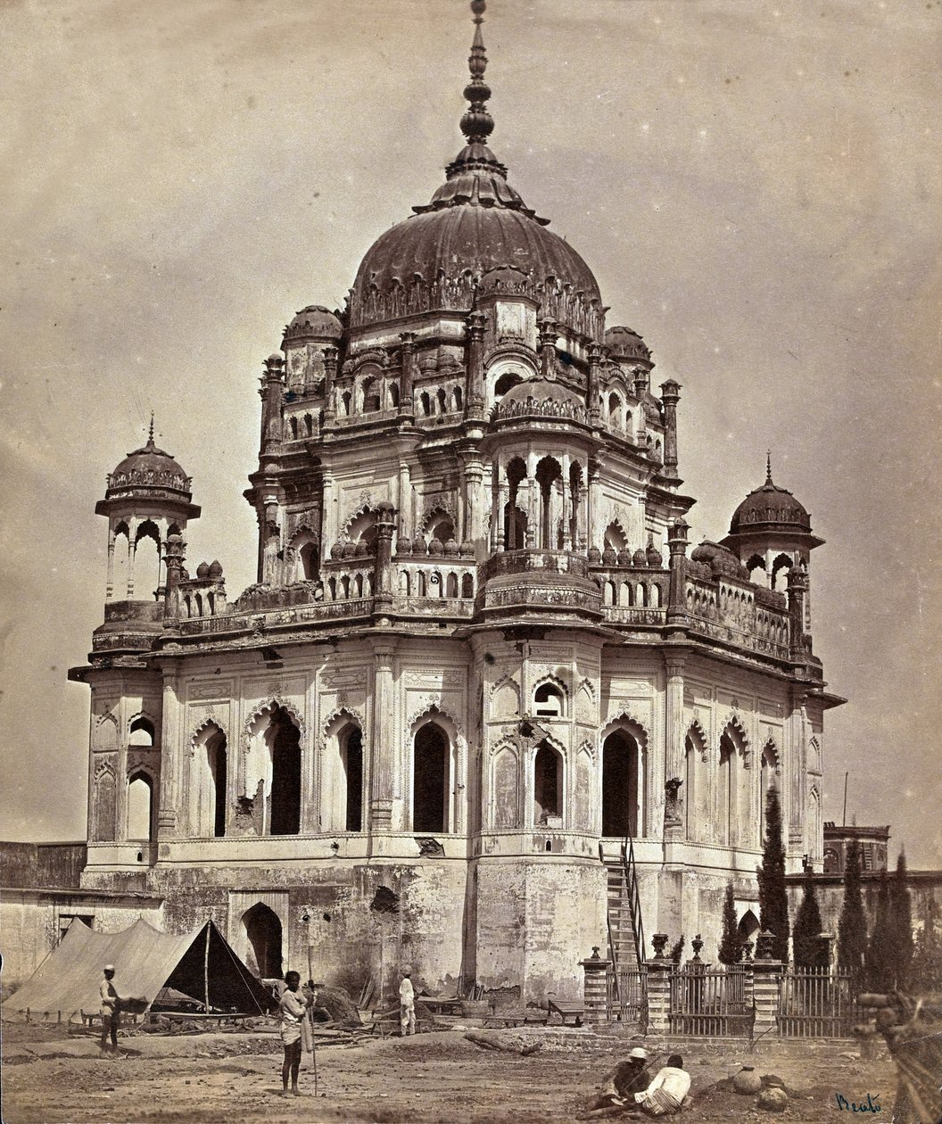 قصر مقبب ، 1858 بواسطة مصور انجليزى