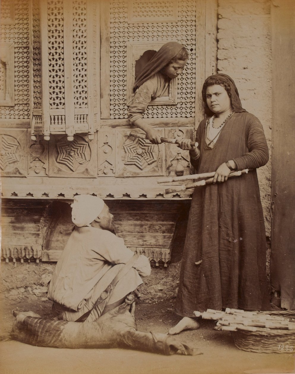 الأسرة المصرية ، 1893 بواسطة مصور انجليزى
