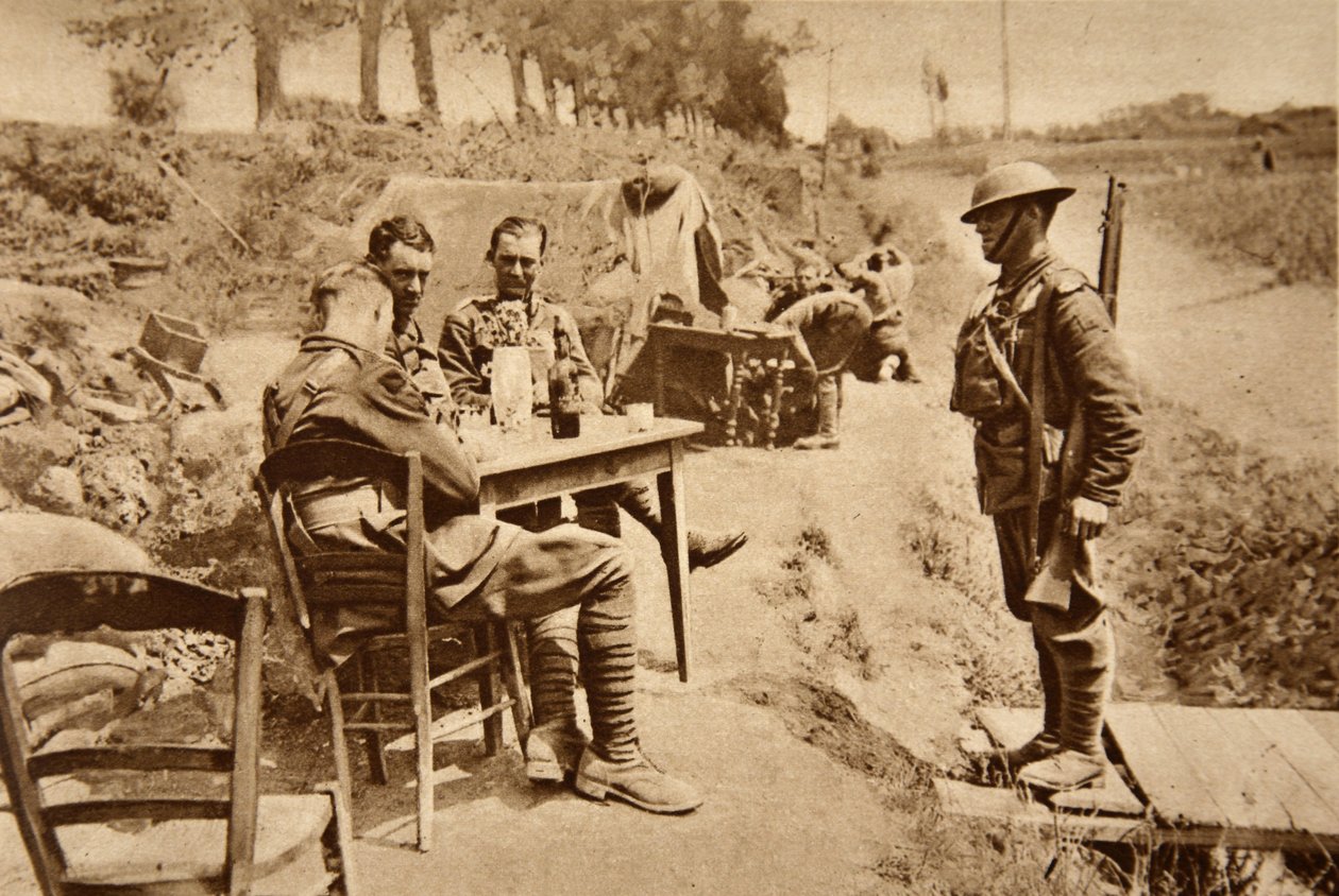من الخط الأمامي 1914-1919 بواسطة مصور انجليزى