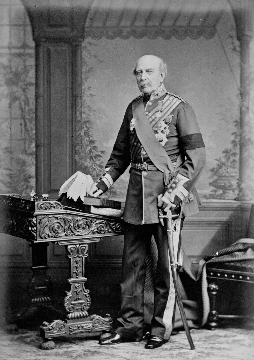 الجنرال السير دبليو إف ويليامز ، 1856 بواسطة مصور انجليزى