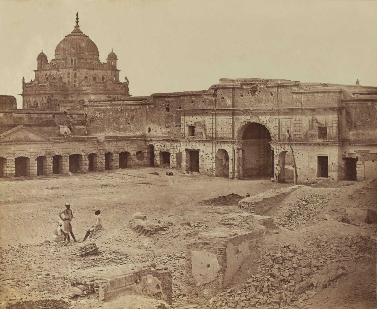 القصر الهندي ، c.1858 بواسطة مصور انجليزى
