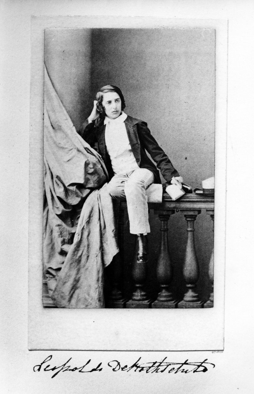 ليوبولد دي روتشيلد ، c.1860s بواسطة مصور انجليزى