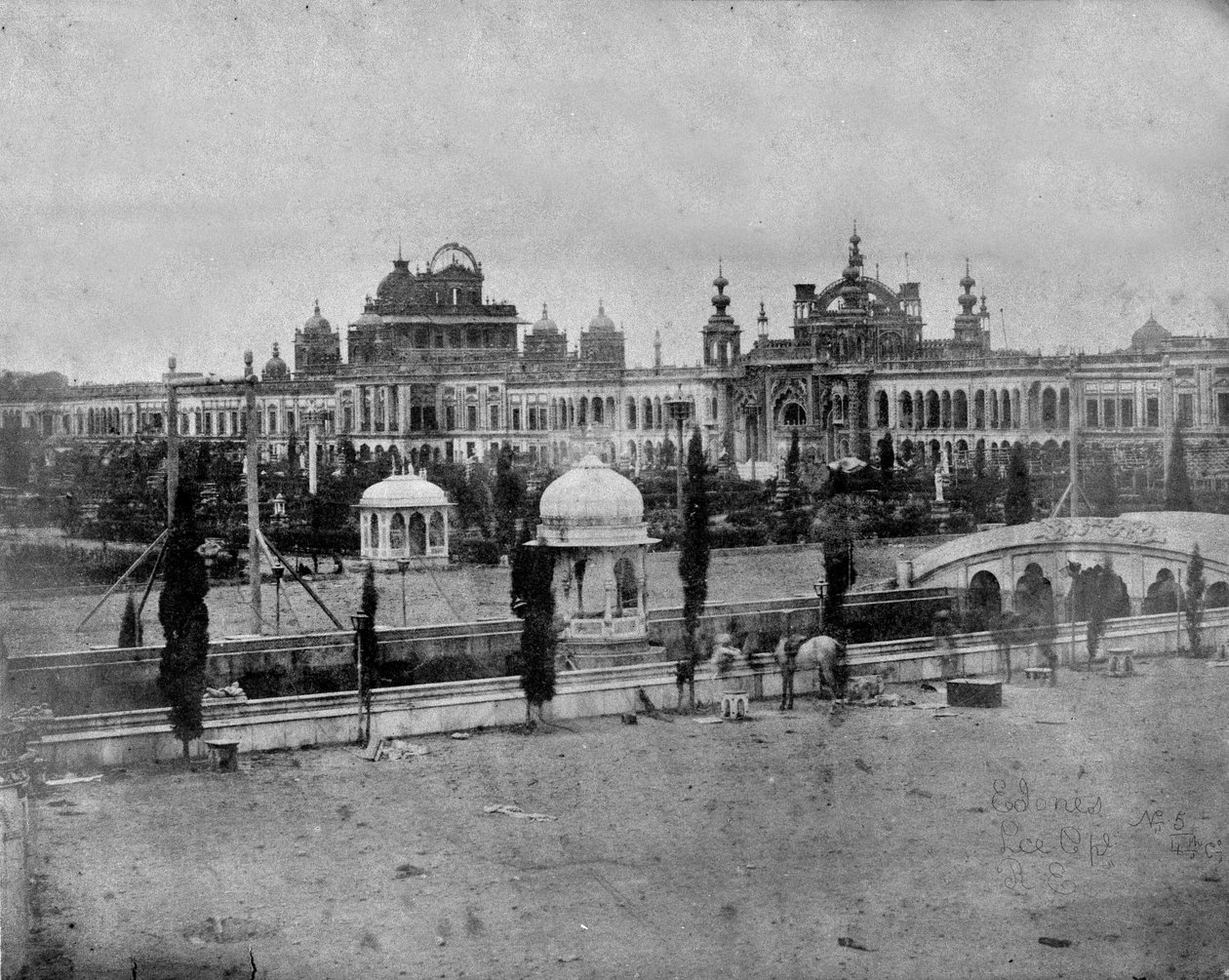 لكناو ، بعد فترة وجيزة من الحصار ، 1857 بواسطة مصور انجليزى