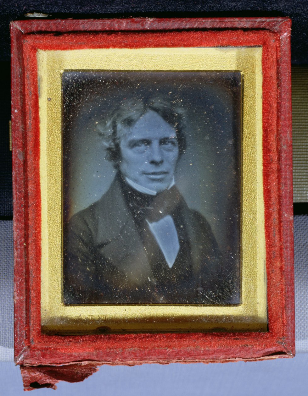 مايكل فاراداي (1791-1867) 1840s-50s (daguerreotype) بواسطة مصور انجليزى