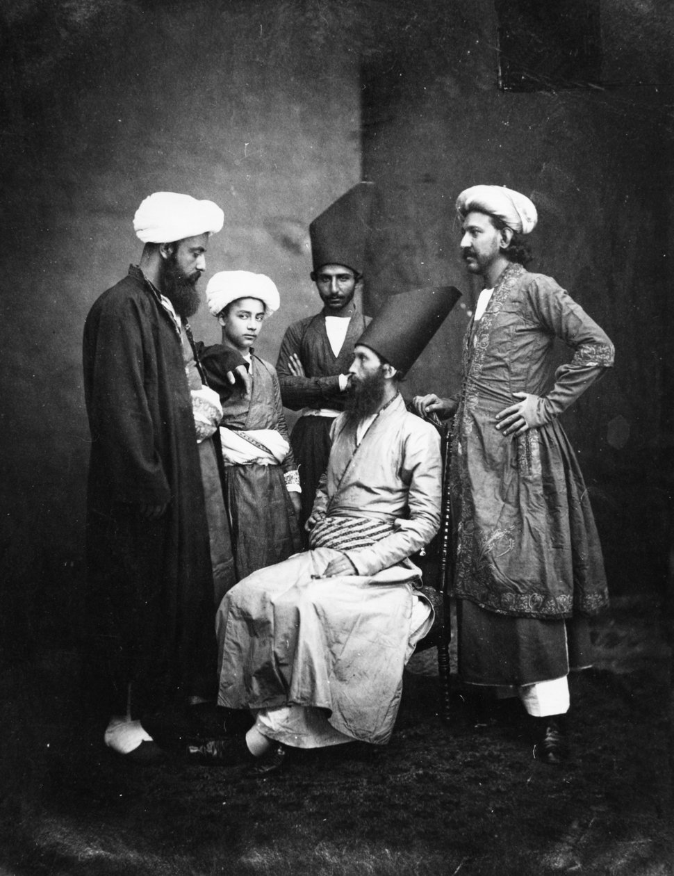 فرسيس في بومباي ، ج. 1870 بواسطة مصور انجليزى
