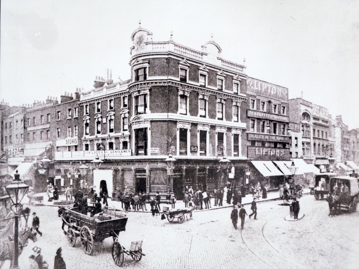 مشهد طريق بنتونفيل ، Islington ، لندن بواسطة مصور انجليزى