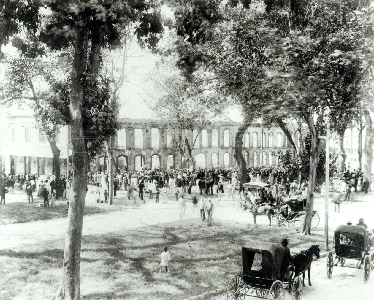 بورت أوف سبين ، ترينيداد ، 1891 بواسطة مصور انجليزى