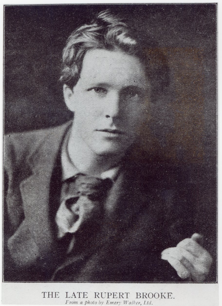 صورة روبرت بروك (1887-1915) بواسطة مصور انجليزى