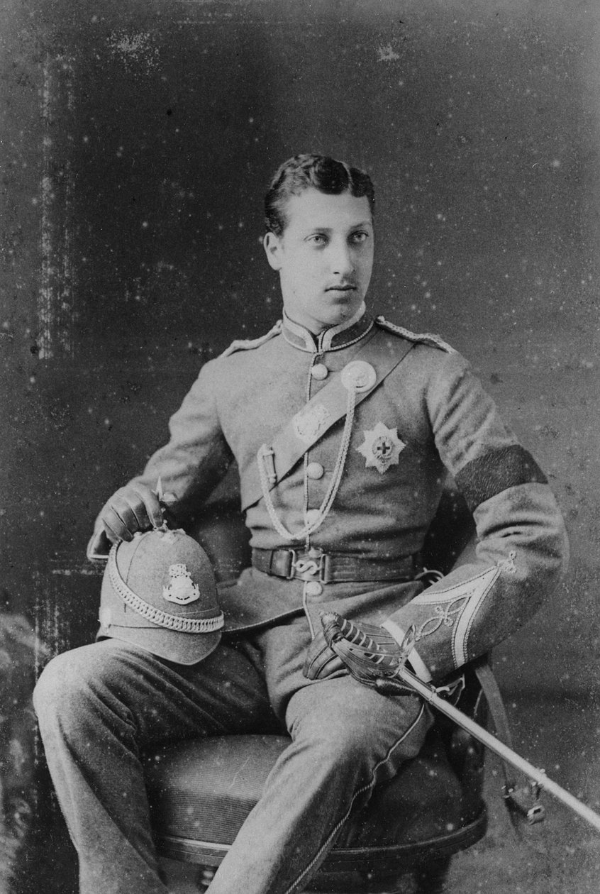 الأمير ألبرت فيكتور ، دوق كلارنس وأفونديل ، 1885 بواسطة مصور انجليزى