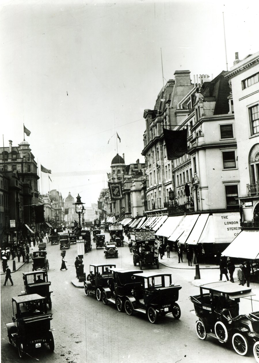 شارع ريجنت ، 1910s بواسطة مصور انجليزى