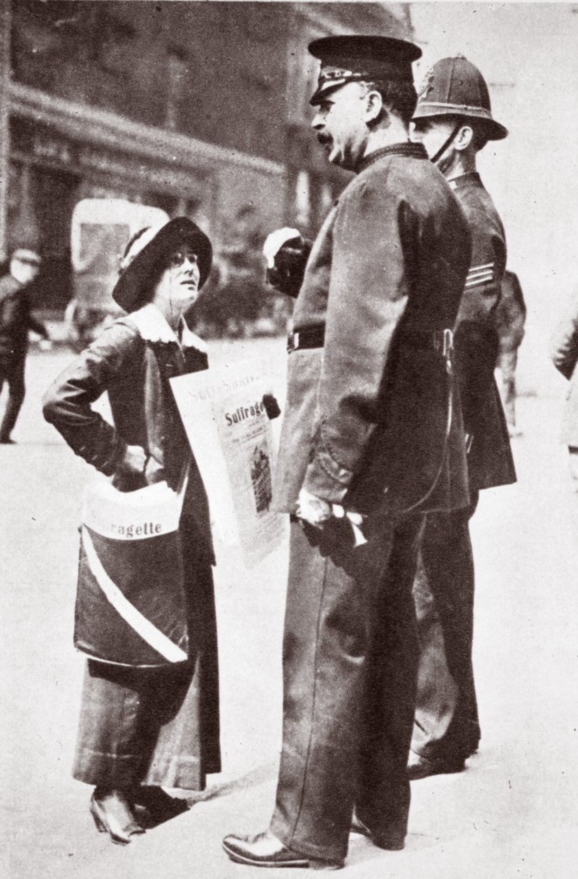 Suffragette ، 1913 بواسطة مصور انجليزى
