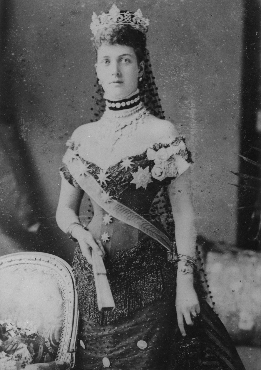 أميرة ويلز ، 1889 بواسطة مصور انجليزى