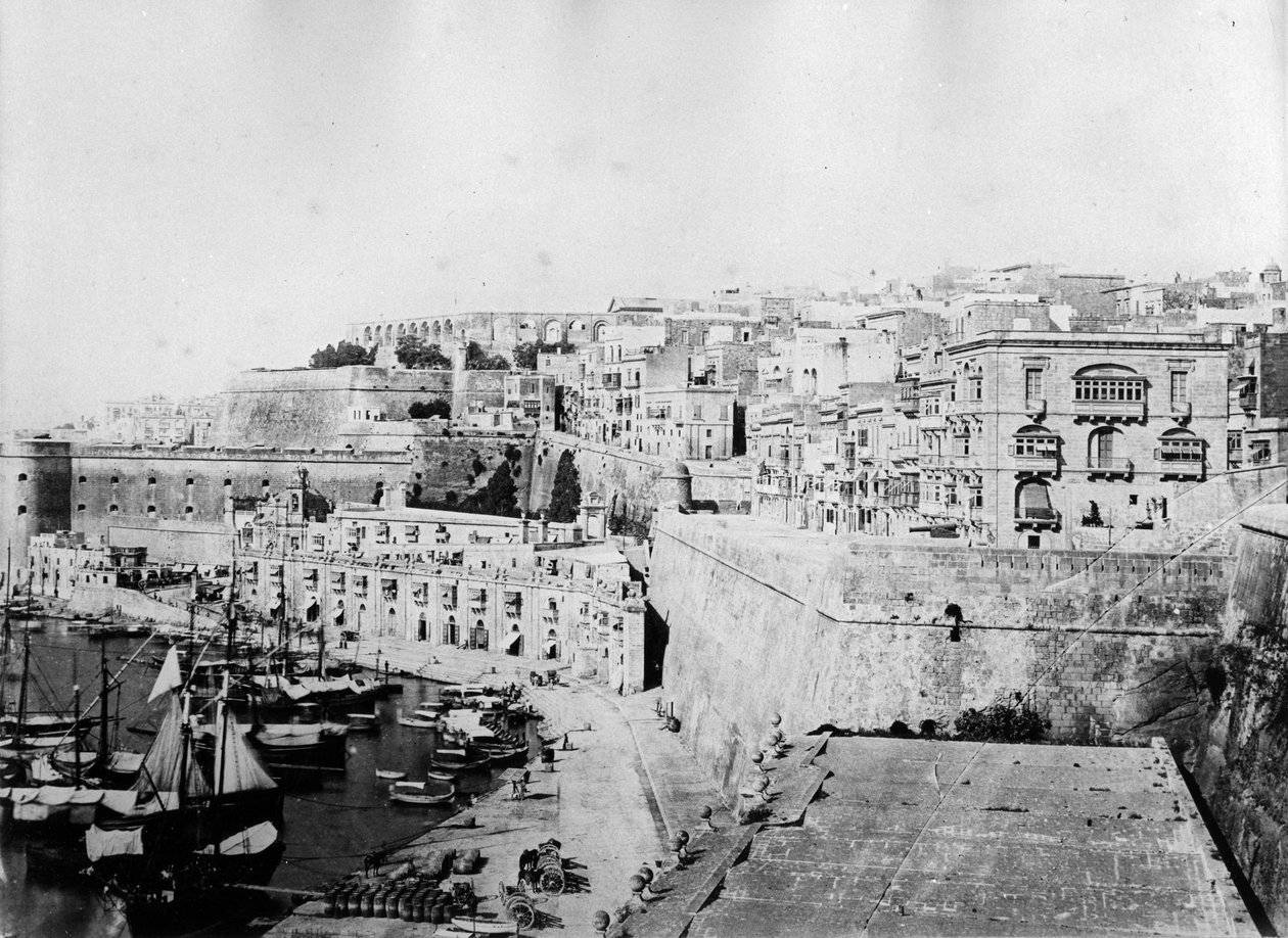 فاليتا من باراكا السفلى ، مالطا ، c.1880-83 بواسطة مصور انجليزى