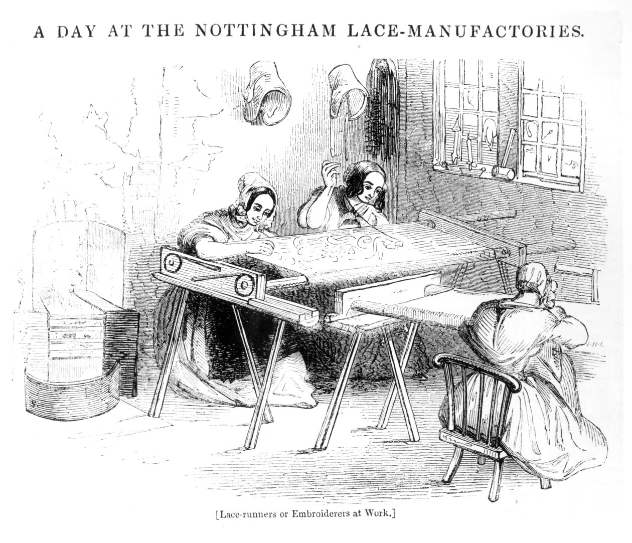 يوم في مصنع Nottingham Lace بواسطة مدرسة اللغة الإنجليزية
