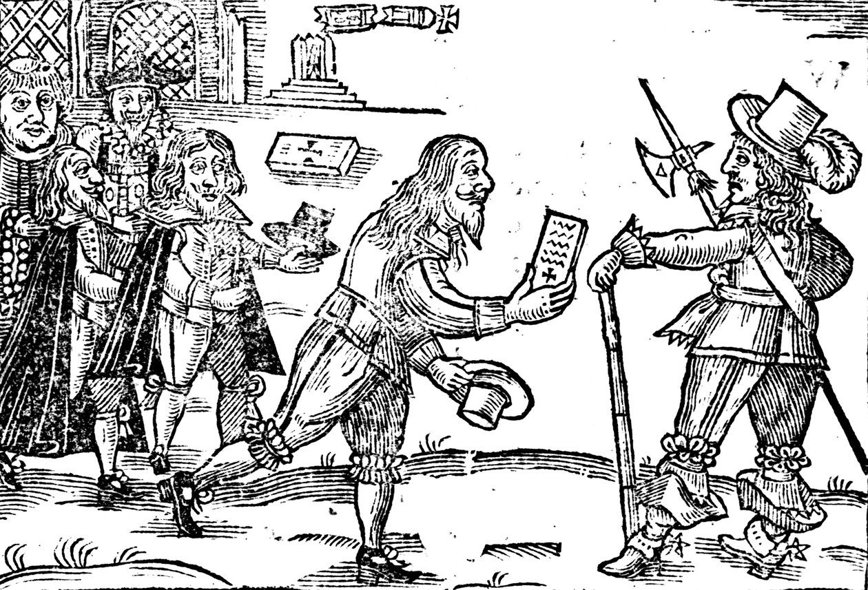 الاسكتلندي التماس تشارلز الأول (1600-49) بواسطة مدرسة اللغة الإنجليزية