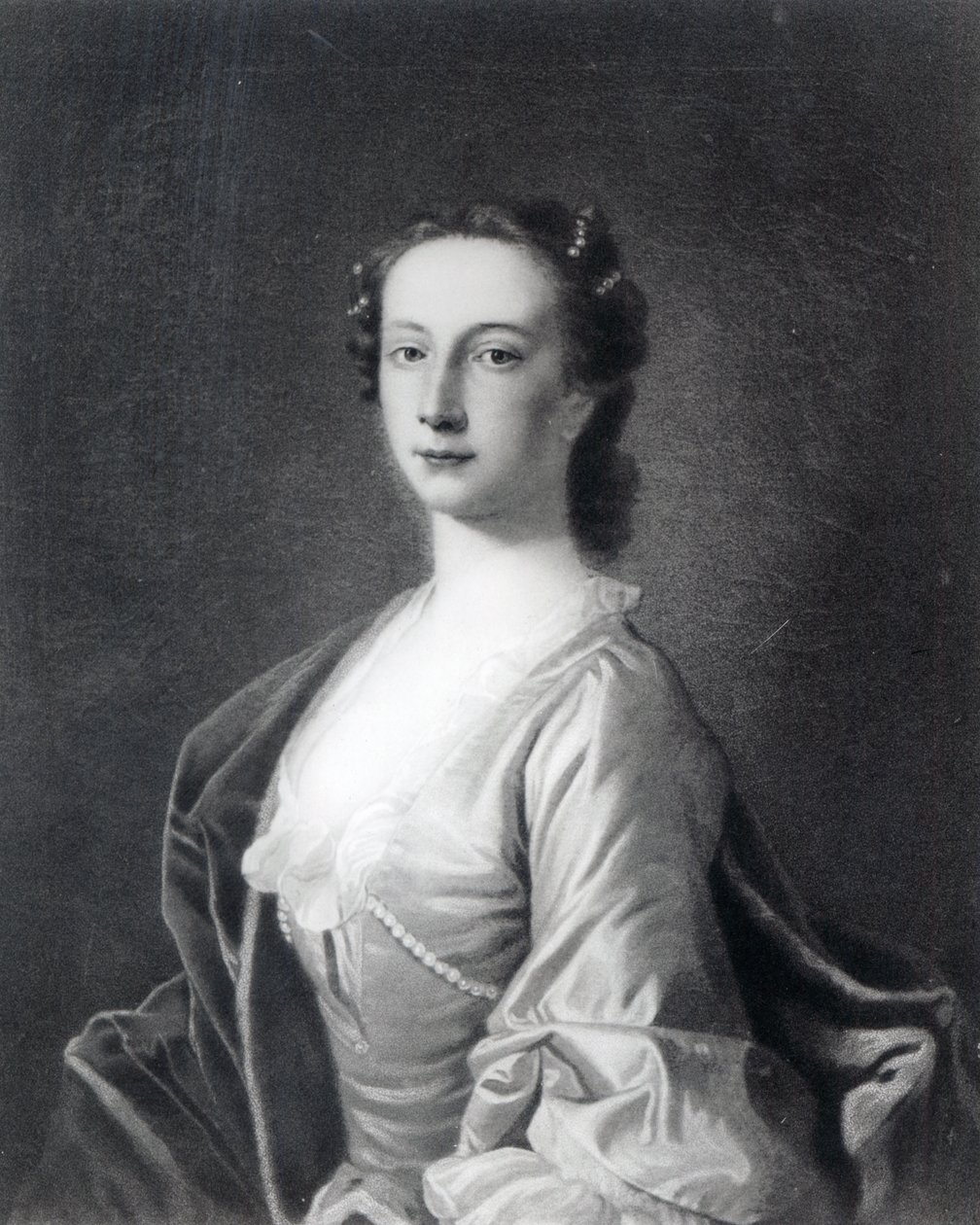 كليمنتينا والكينشو ، c.1760 بواسطة مدرسة اللغة الإنجليزية