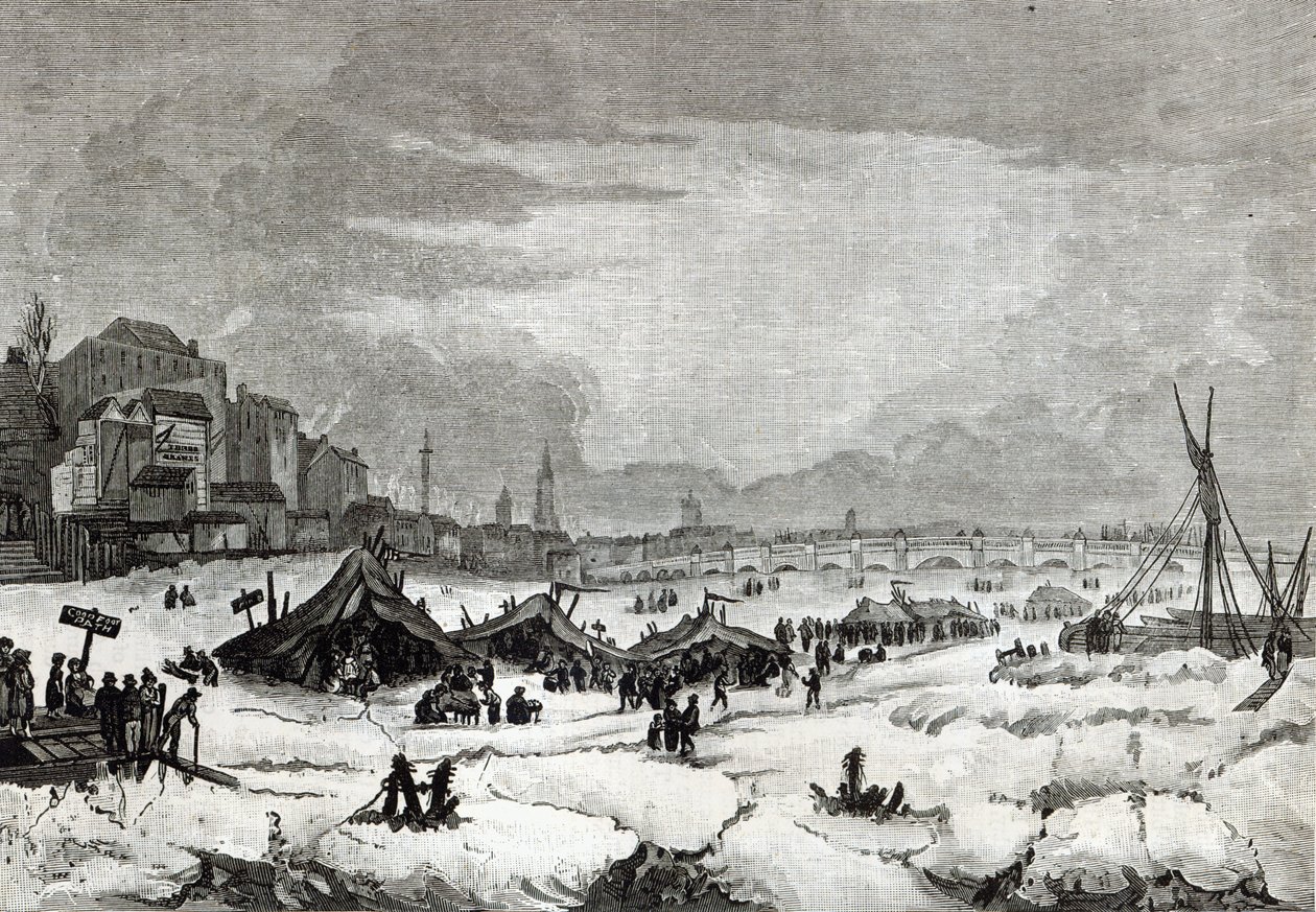 أقيم المعرض على نهر التايمز بين 31 يناير و 5 فبراير 1814 بواسطة مدرسة اللغة الإنجليزية