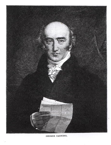 جورج كانينج (1770-1827) بواسطة مدرسة اللغة الإنجليزية