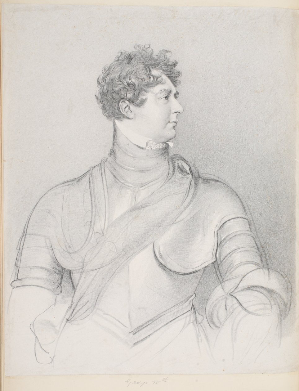 جورج الرابع (1762-1830) بواسطة مدرسة اللغة الإنجليزية