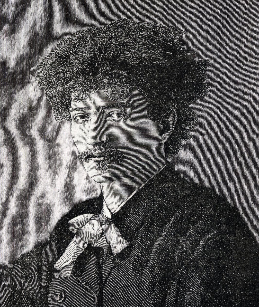 Ignacy Jan Paderewski ، من &39;The English Illustrated Magazine&39; ، 1891-92 بواسطة مدرسة اللغة الإنجليزية
