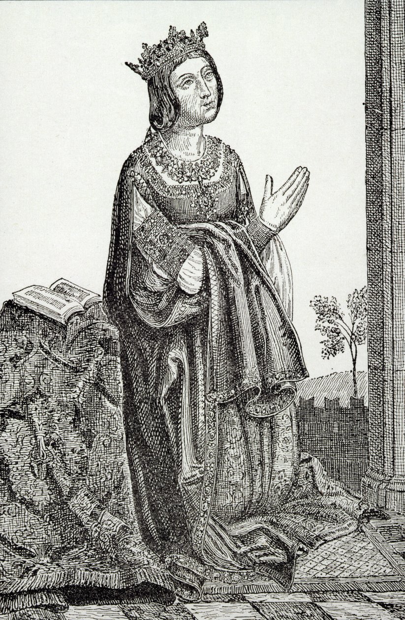 إيزابيلا (1451-1504) من قشتالة ، تسمى لا كاتوليكا بواسطة مدرسة اللغة الإنجليزية