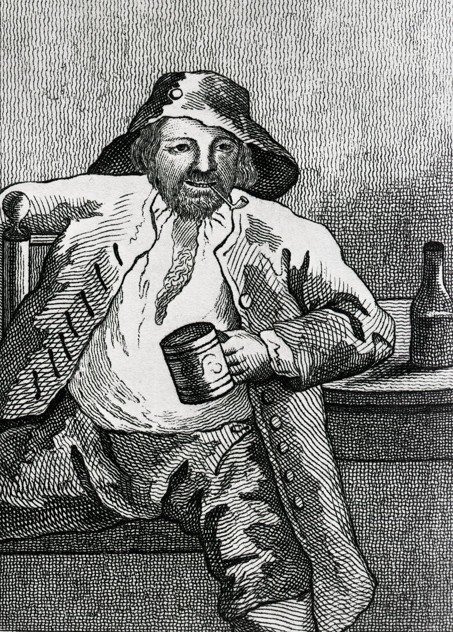 جاك فليتشر ، خداع Wargrave ، التوضيح من "حياة وصور الشخصيات البارزة" لجيمس كولفيلد ، نشر عام 1819 بواسطة مدرسة اللغة الإنجليزية