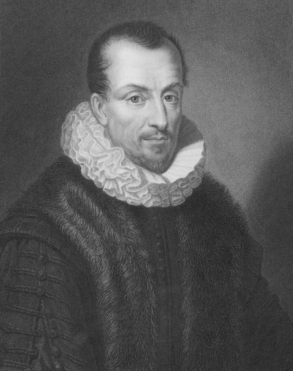 جاك أوغست دي تو أو ثونوس (1553-1617) من "معرض الصور" ، نُشر عام 1833 بواسطة مدرسة اللغة الإنجليزية