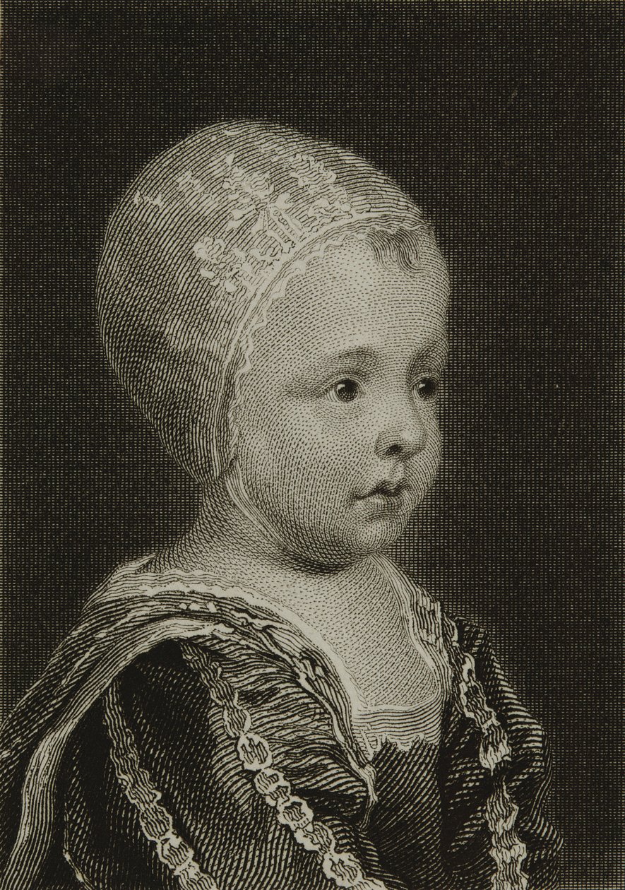 جيمس الثاني (1633-1701) كطفل بواسطة مدرسة اللغة الإنجليزية